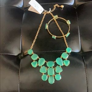 Kate spade candy jewelry in teal